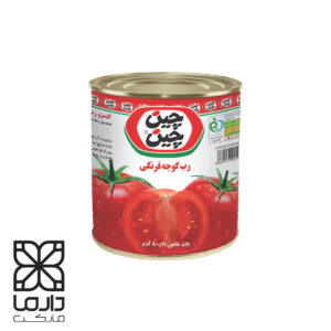 رب گوجه فرنگی چین‌چین ۸۰۰ گرمی در قوطی فلزی، مناسب مصرف سازمانی، پک معیشتی و خرید عمده از دارما مارکت